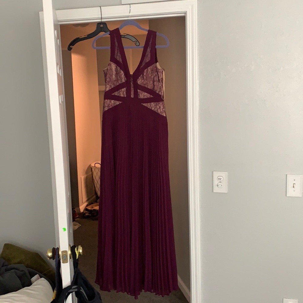 BCBG Mazazria gown